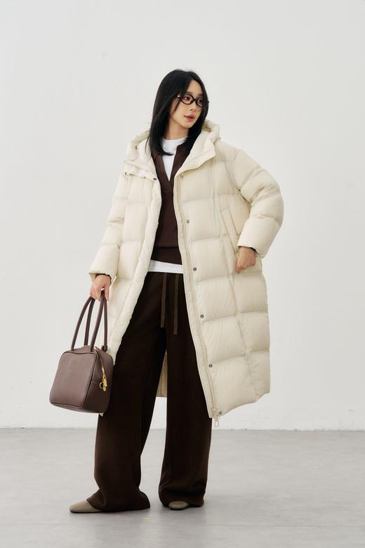 品质逆天❗️高端95%长款鹅绒服泡芙抗寒羽绒服 商品图6