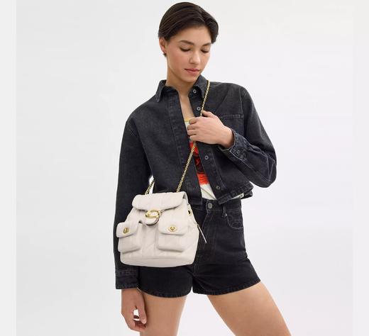 好折！Coach专柜款小香风Tabby双肩包 原价5k+现在只要￥2799直邮到手 商品图11