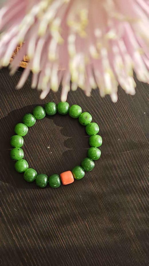 子不语 · 松春 碧玉籽料手串【嘉石206】 商品图12