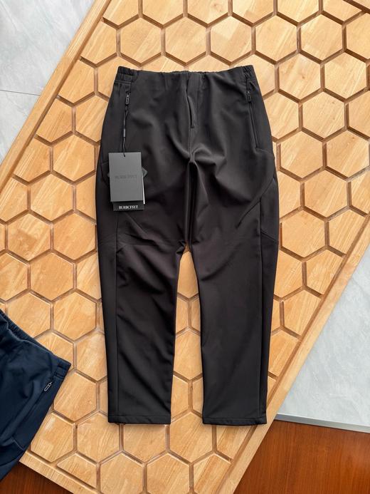 25年笛家同款冬季户外男式防水防雨透湿梭织运动松紧腰冲锋加绒软壳长裤！ 商品图2