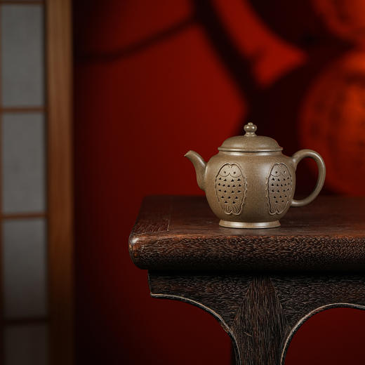 龙德堂陶艺 汤宣武制《玲珑系列之利好》原矿青段 170cc 库存请咨询客服 商品图1