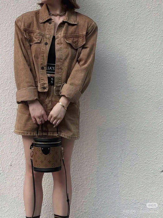 LV 拼色 老花 发财桶 商品图3