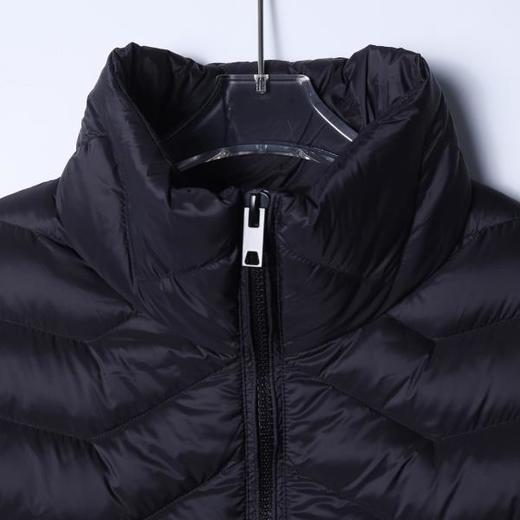 68102SDSA男士秋冬新款痞帅男装简约时尚纯色压线立领羽绒服外套百搭 商品图2