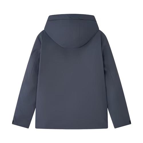 佐丹奴男装25年新款鸭绒斜纹布连帽羽绒外套01075615 商品图3