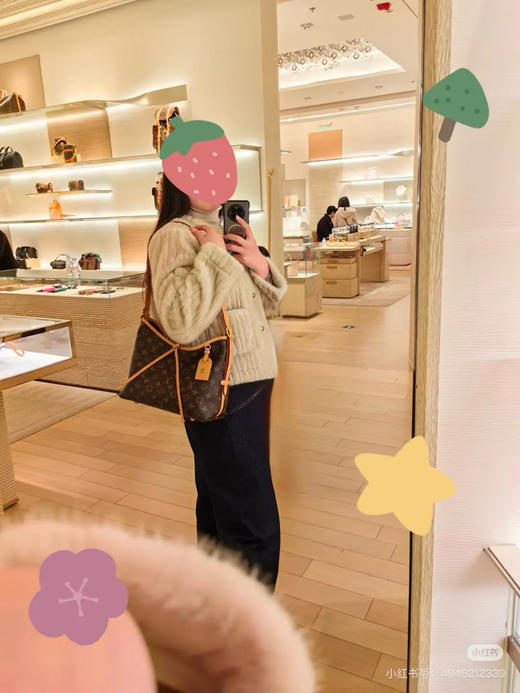 LV carryall 小号 老花 斜挎包 商品图1