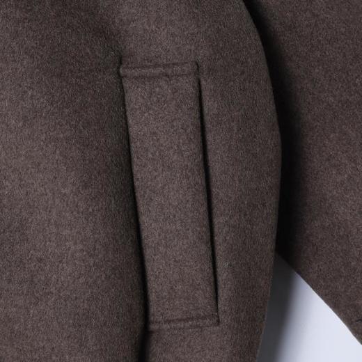 26126SDSA秋冬新款痞帅男装老钱风复古格子翻领假两件羽绒服外套百搭 商品图3