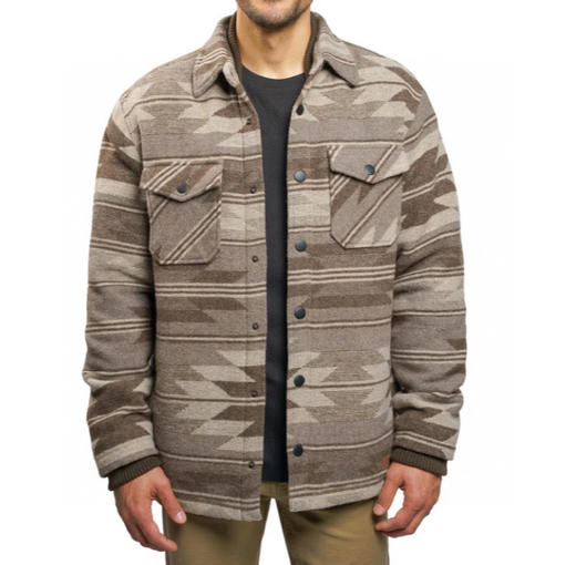 含羊毛的哦❤️Jachs男士抓绒格子羊毛长袖衬衫外套，特价299元包税包邮到手了🔥 商品图7