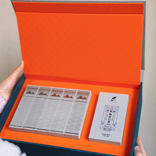 珍藏款陈皮白茶180克精美礼盒装 商品图1