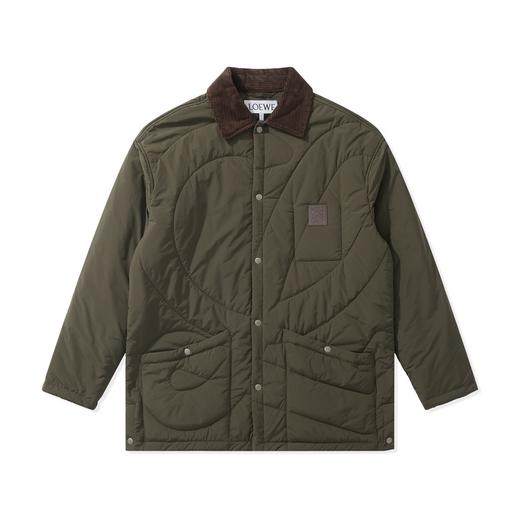 男款拼接领棉服大衣lv014 商品图0