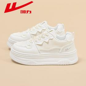回力小白鞋女鞋2025秋季新款增高百搭厚底鞋子新中式运动休闲板鞋