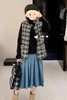 女款格子马甲外套lv025 商品缩略图2