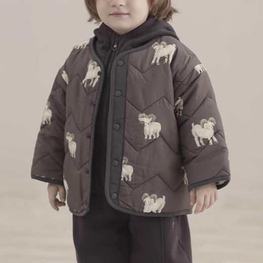 裁缝学苑TQ186夹棉外套棉服纸样棉袄绗棉连帽摇粒绒童装样板打版 商品图5