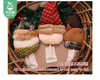 巧鼎圣诞节藤条花环（圣诞老人+雪人+鹿）/1件 商品缩略图4