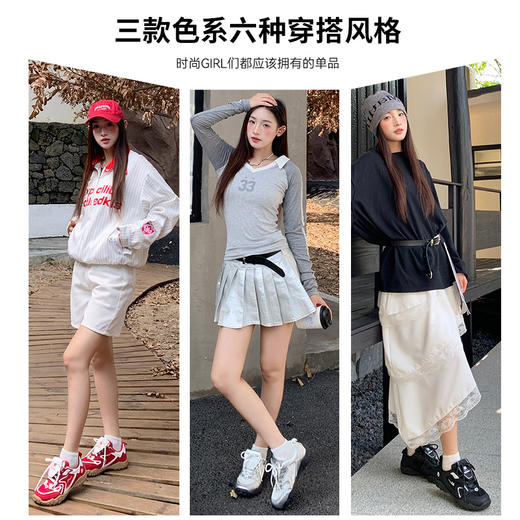 回力德训鞋女2025秋季新款银色女鞋网面透气运动鞋复古休闲板鞋子 商品图1