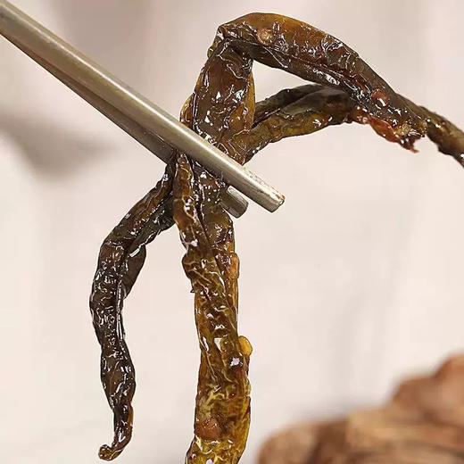 金刚山酱油辣椒干200g袋装延边特产下饭菜香辣开胃酱菜拍一发二包邮到家 商品图2