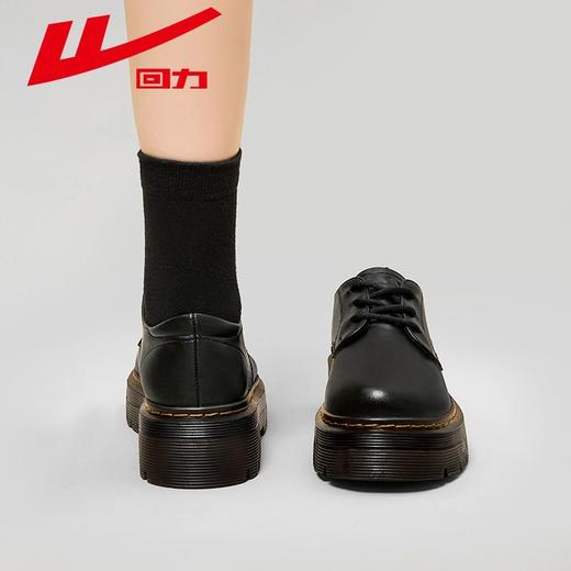 回力小皮鞋女鞋2025秋季新款jk单鞋英伦风黑色玛丽珍厚底乐福鞋女 商品图7