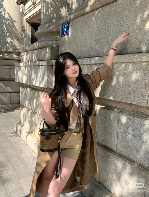 LV 拼色 老花 发财桶 商品图2