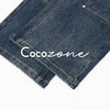 COCO ZONE 刘 一一 “羊毛牛仔”羊毛混纺直筒阔腿牛仔裤CD1A1814 商品缩略图3