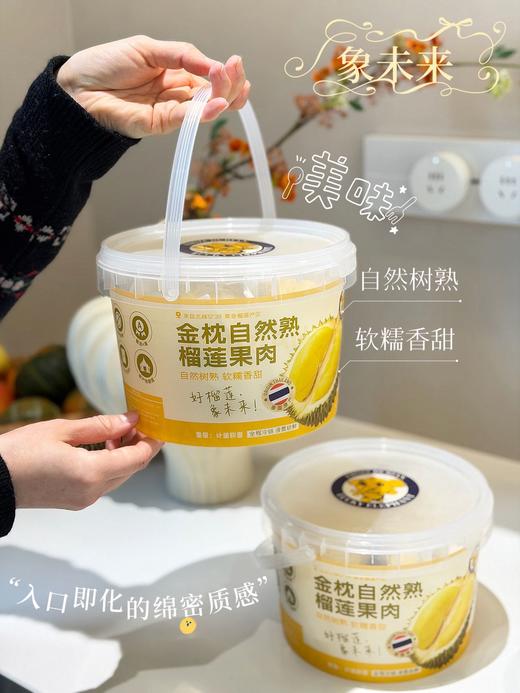 【限量秒杀】正宗象牌榴莲肉/榴莲桶，榴莲控的福音， 品质超好，每一颗果肉都是金枕A果！到货之后第一时间冷冻保藏！ 商品图9
