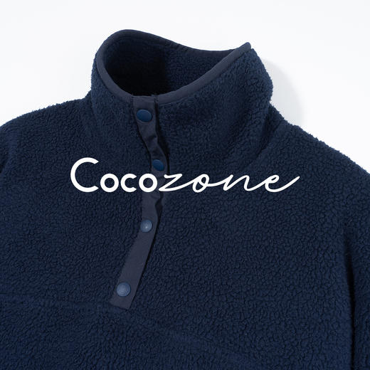 COCO ZONE 刘 一一 立领扣子纯色休闲裤/套头卫衣 CD2A3136 商品图2