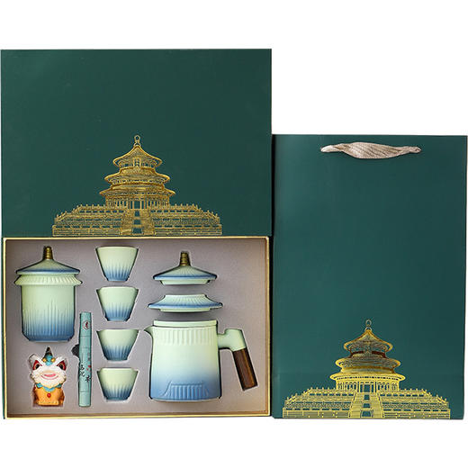 【故宫文创❗️精品茶具套装】 公司国潮年会商务实用纪念品伴手礼 国风瓷器礼盒套装 元旦节日礼物 商品图4