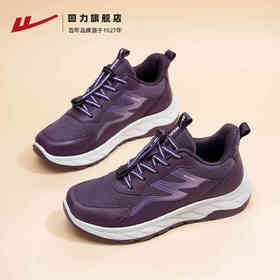 回力女鞋冬季加绒软底休闲舒适运动妈妈鞋中老年健步鞋奶奶老人鞋