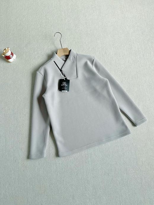 可隆户外休闲衣冬户外男士高领内搭仿羊绒长袖T恤 商品图4