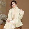 新中式国风羽绒服中国风提花长袖百搭款OY24389 商品缩略图2