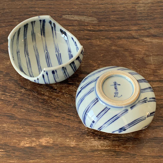 日本中古青花器皿 X1388 商品图2