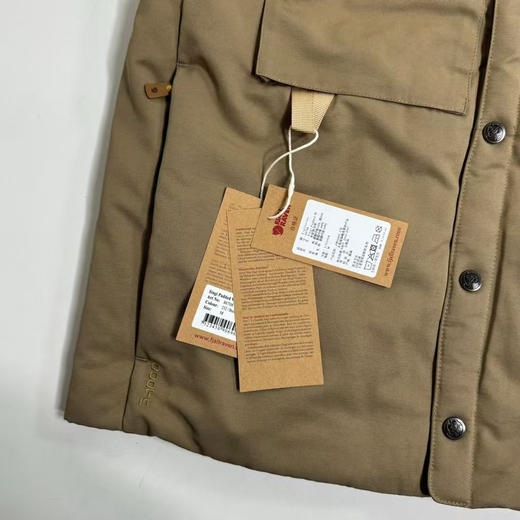 原单正品，北极狐户外登山徒步夹棉马甲，G-1000耐磨防泼面料，
卡其色/军绿色/黑色 
S-XXL 商品图5