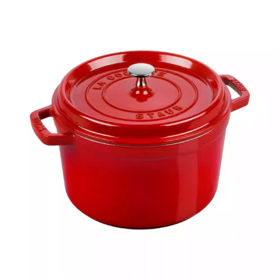 【柏联B1】双立人staub珐宝法国进口24cm珐琅铸铁深炖锅（满2000元包邮）
