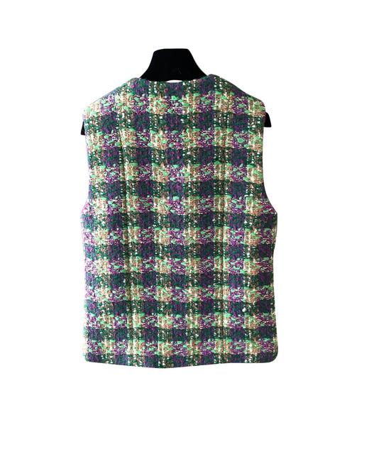 女款格子马甲外套lv025 商品图1