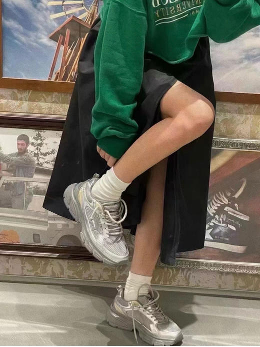 127-3 明星款 宽带品 6cm跟高 炒鸡轻便厚底老爹鞋 商品图1