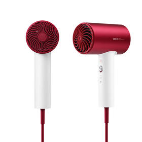 素士负离子速干电吹风 H5 女神红