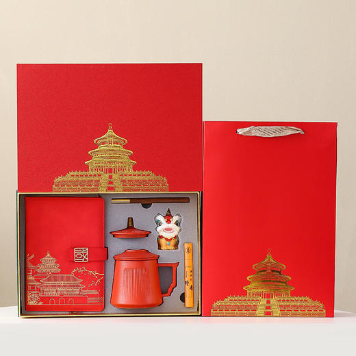 【故宫文创❗️精品茶具套装】 公司国潮年会商务实用纪念品伴手礼 国风瓷器礼盒套装 元旦节日礼物 商品图8