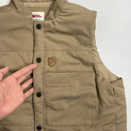 原单正品，北极狐户外登山徒步夹棉马甲，G-1000耐磨防泼面料，
卡其色/军绿色/黑色 
S-XXL 商品图4