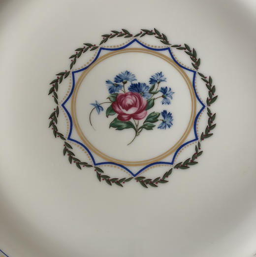 法国Limoges利摩日双耳描金大果盘 商品图2