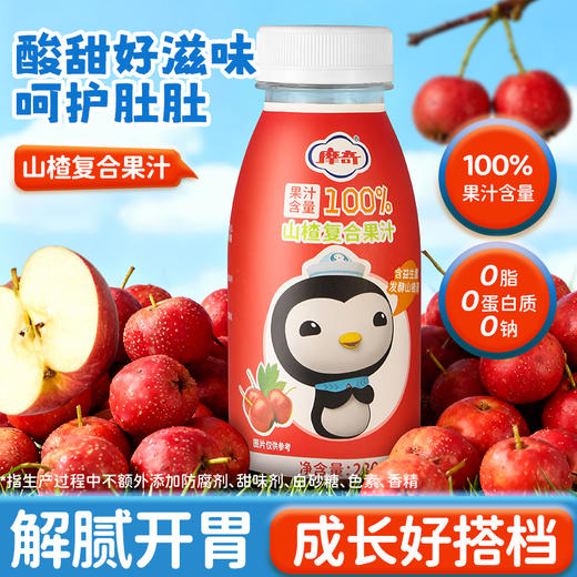 大红门＆海底小纵队联名款“山楂复合果汁230ml*12瓶/箱” 商品图0