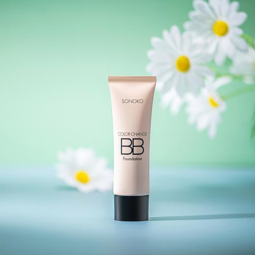 【下单前100名赠送保湿面膜1片】SONOKO荘能子 靓颜BB霜（25g/支）| 日本进口 肌肤感温变色 适配胶囊技术 亮肤通透 商品图4