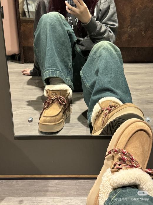 一店d 独家❗️代工原单芙卡拉终于安排上了 唯--双没有传统ugly boots影子的雪地靴 它的杀伤力真的超乎认知 商品图6