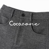 COCO ZONE 刘 一一 “羊毛弯刀裤”羊毛混纺垂坠感休闲裤CD1A1739 商品缩略图3