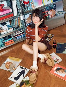 一店d 独家❗️代工原单芙卡拉终于安排上了 唯--双没有传统ugly boots影子的雪地靴 它的杀伤力真的超乎认知