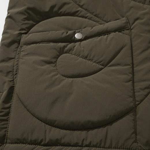 男款拼接领棉服大衣lv014 商品图2