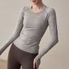 跃牌【美西西系列】速干高级感无缝瑜伽服女长袖动衣紧身速干训练健身服上衣CX-835 商品缩略图3