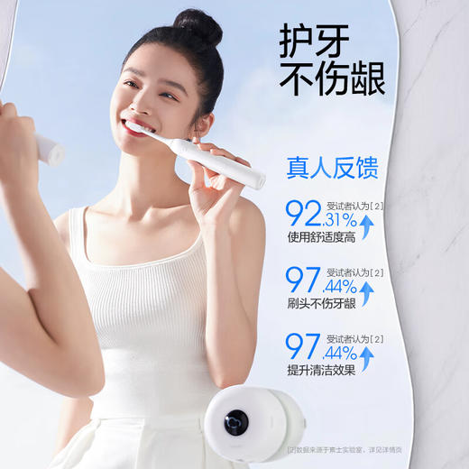 素士声波自动电动牙刷风D5 烘干杀菌云感刷 商品图0