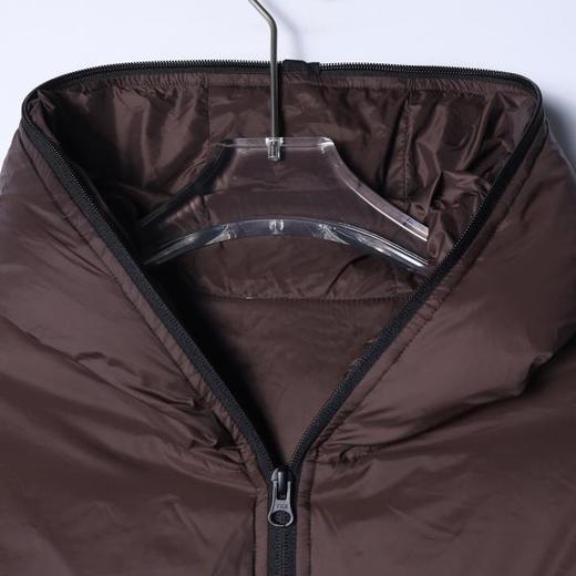 31080SDSA男士秋冬新款痞帅男装美式复古羽绒服外套拉链连帽简约时尚 商品图2