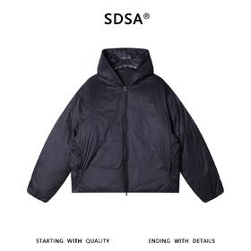 31080SDSA男士秋冬新款痞帅男装美式复古羽绒服外套拉链连帽简约时尚