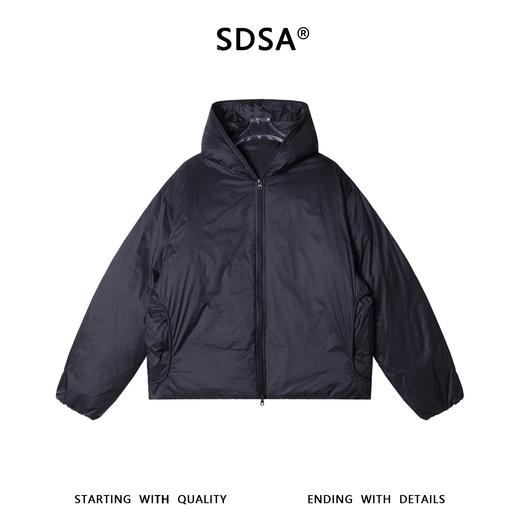 31080SDSA男士秋冬新款痞帅男装美式复古羽绒服外套拉链连帽简约时尚 商品图0