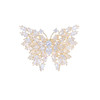 高档轻奢超闪璀璨立体蝴蝶镶嵌锆石胸针，气质百搭西装晚宴配饰LY-Z-230 商品缩略图4