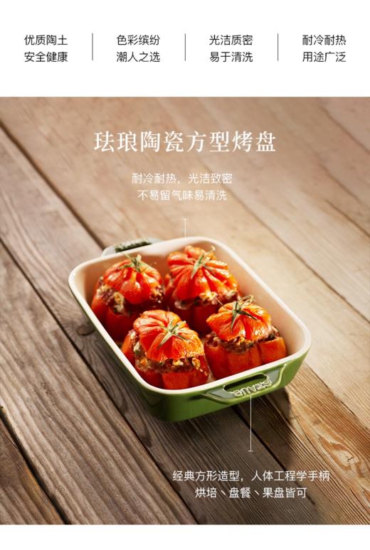 【柏联B1】双立人staub珐宝陶瓷长方形烤盘（满2000元包邮） 商品图1